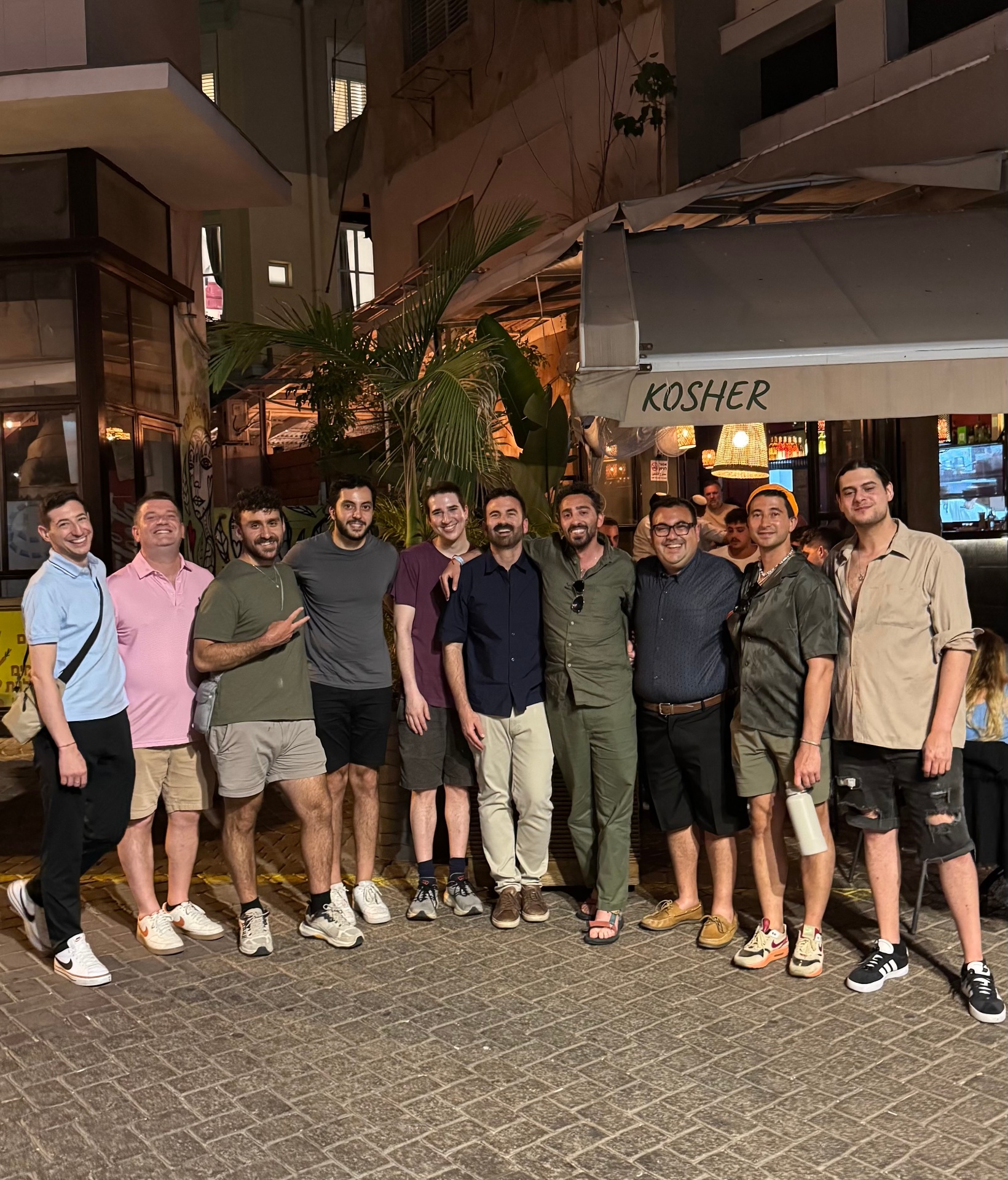 Ami group on a volunteer mission in Israel